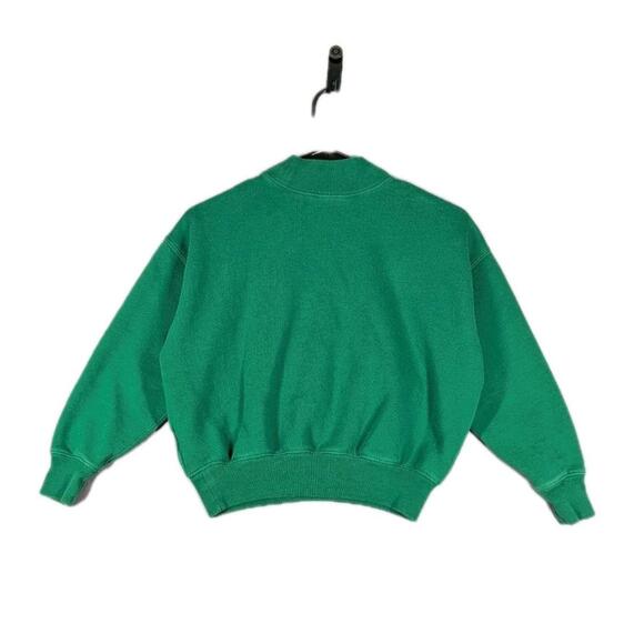 Polo Ralph Lauren Girls M 8/10 Green Spellout Sweatshirt Preppy Designer School - Picture 2 of 9